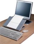NW Konzepthalter B350xT247xH60mm MET silber verstellb.Sichtabstand (9000483280)