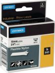 NW Schriftband Band-B.19mm Band-L.3,5m flexibles Nylonband schwarz auf weiß DYMO (9000484104)