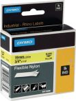 NW Schriftband Band-B.19mm Band-L.3,5m flexibles Nylonband schwarz auf gelb DYMO (9000484105)