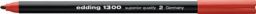 NW Fasermaler 1300 colourpen rot Strich-B.2mm Rundspitze (9000487731)