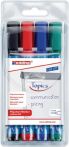 NW Flipchartmarker 380 schwarz/rot/blau/grün Strich-B.1,5-3mm Rundspitze EDDING (9000487947)