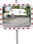 NW Verkehrsspiegel H600xB800mm Kunststoff,rot/weiß 22m (9000490231)