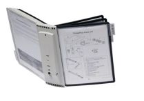 NW Wandhalter 10 Sichttafeln PA m.Profilrahmen DURABLE (9000492464)