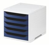 NW Ablagebox 5 grau/blau Ku.H255xB270xT340mm (9000493426)
