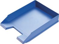 NW Briefablage f.DIN A4-C4 Ku.blau H67xB245xT347mm m.Greifzone u.Schriftfeld HELIT (9000493441)