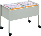 NW Hängeregistraturwagen H592xB760xT425mm f.ca.2x50 Hängemappen A4 2-bahnig DURABLE (9000493655)