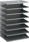 NW Sortierstation 8 Fächer H540xB360xT250mm Stahlbl.lichtgrau DURABLE (9000493661)