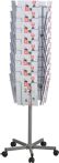 NW Prospektständer D.510mm H1475mm silber 32 Fächer DIN A4 (9000493685)