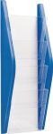 NW Prospekthalter H540xB240xT80mm DIN A5 hoch blau (9000493706)