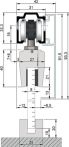 NW Abdeckkappenpaar Alu.VA Eff.elox.z.Aufkl.eins.B.41 mm H.91,5 mm HELM (3000255733)