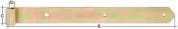 NW Ladenband L.800x20x60mm S.8mm D.20mm STA galv.gelb verz.rd GAH (3000200215)
