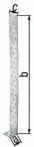 NW Flachstahlbetonanker 500x40x40mm S.2mm STA roh sdmverz.GAH (3000200358)