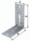 NW Schwerlast-Winkelverbinder ETA-8/165 150x150xS2,5mm Löcher 1/3/28 ETA-8/165 GAH (3000200416)
