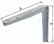 NW Konsole L.250mm H.200mm STA roh TZN Trgf.225kg GAH (3000200672)