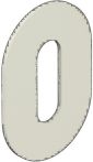 NW Schlüsselrosetten-Paar 306PBM/PBMNR /PBVMNR Ku.99m Schildst.1,5mm BB ov. (3000207654)