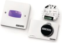 NW Zutrittskontrollsystem SecuLogic GCER 100 silber IP66 RFID-Reader Auf-/Unterputz (3000255321)