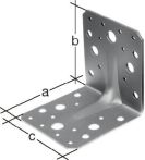 NW Schwerlastwinkelverbinder 50x50xS2,5mm Löcher 3/10 GAH (3000200409)