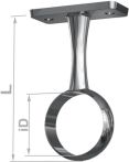 NW Mittelträger 11131 Zinkdruckg.silberf.Deckenmont.D.20mm (3000282770)