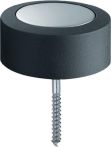 NW Bodentürpuffer 38 3878 D.48mm H.24mm VA ma Dübelmontage (3316002005)