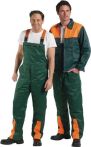 NW Forstsicherheitslatzhose Gr. 58/60 grün/orange 50% Nyl./50% CO (4000375875)