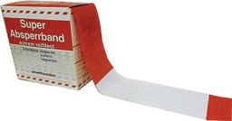 NW Absperrband L.100mm B.80mm rot/weiß geblockt 100m/Karton (4000818329)