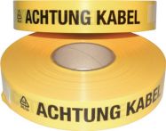 NW Trassenwarnband Aufdruck Achtung Kab.B.40mm L.250m gelb (4000818335)