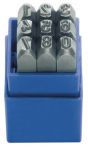 NW Schlagzahlensatz 9tlg.Schrift-H.4mm 0-9 Gravur 58-60HRc i.Ku.-Box (4000871951)