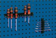 NW Klemmhalter B.150mm Anz.Aufnahmen 5 f.Lochplatten 3St./Btl.BOTT (9000429130)