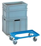 NW Kistenroller Trgf.250kg PA-Bereifung L605xB405mm ABS-Ku.blau FETRA (9000444235)