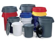 NW Stapeldeckel Ku.grau D.400mm f.Mehrzwecktonne 38l RUBBERMAID (9000450363)