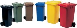 NW Müllgroßbehälter 80l HDPE anthrazitgrau fahrbar,n.EN 840 SULO (9000466092)