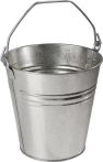 NW Eimer 9,5l Stahlblech,verz.silber D.280mm H.280mm (9000466960)
