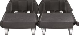 NW Fahrwagen m.4 Lenkrollen Wertstoffsammler 60l schwarz RUBBERMAID (9000468569)