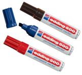 NW Permanentmarker 500 blau Strich-B.2-7mm Keilspitze EDDING (9000487905)