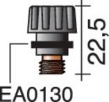 NW Brennerkappe kurz ERGOTIG SR17/18/26 22,5mm TRAFIMET (1204750197)