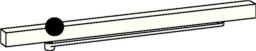 NW Gleitsch.G-EMF f.TS 93 silber e-mech.DORMA (3000207500)