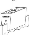 NW Glasklemmplatte Rollan/Perlan EV1 b.140kg (3000255361)