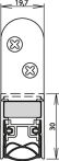 NW Türdichtung Schall-Ex® Ultra WS Nr. 1-290 Ausl.2-s.L.833mm Alu. silberf. (3327023005)