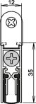 NW Türdichtung Doppeldicht M-12/35 1-392 Ausl.1-s.L.708mm Alu. silberf. (3327023064)