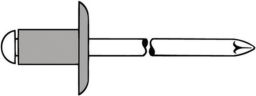 NW Blindniet Nietschaft dxl 4,0x12,0mm K12 Alu/Stahl 500 St.GESIPA (4000813568)
