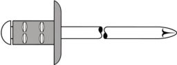 NW Blindniet PolyGrip® Nietschaft dxl 4,0x10,0mm K12 Alu/Edelstahl 500 St.GESIPA (4000813599)