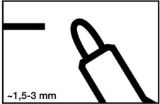NW Whiteboardmarker 250 schwarz Strich-B.1,5-3mm Rundspitze EDDING (9000487635)