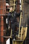 NW Pilotenjacke Terrax Workwear Gr.M schwarz/limette 100% PES Terrax (4000379320)
