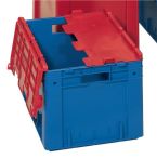 NW Klappdeckel PP L400xB300mm grau m.Scharnier 4St./Karton LA-KA-PE (9000446092)