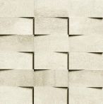 Novabell Mosaik 30x30cm NOVA WALKING 3D ivory | WLK309K