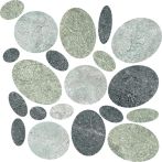 Novabell Mosaik 30x30cm NOVA ASPEN Sassi mix scuro | APN721N