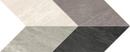 Novabell Bodenfliese 19,5x58,5cm NOVA ALL BLACK Losanga rettificato | ALK1289