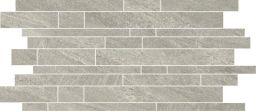 Novabell Stäbchenmosaik 30x60cm NOVA ALL BLACK grigio | ALK117N