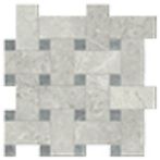 Novabell Feinsteinzeug 30 x 30 cm Imperial - MOS INTR LONDON GREY SILK | IMP117N