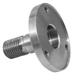 Nozar Adapter 1 1/4Zoll UNC Zapfen 3-Loch Flansch